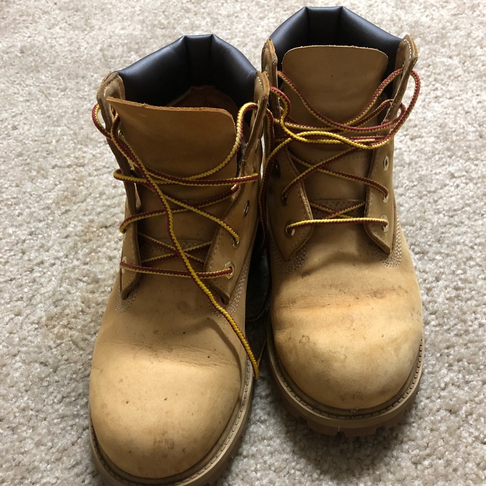 Authentic timberland high top boots